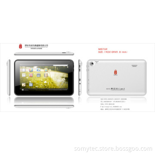 8\'\' Quad Core tablet PC with GPS